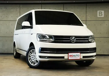 2018 Volkswagen CARAVELLE 2.0 TDi Comfortline Van AT ไมล์แท้ รถศูนย์ไทยยานยนต์แท้ ไม่ใช่รถเกรย์B8494