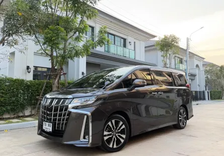 2022 Toyota ALPHARD 2.5 รถตู้/MPV รถบ้านมือเดียว ไมล์แท้ ประวัติศูนย์  