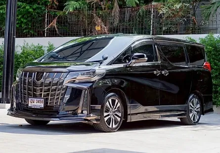 2023 Toyota ALPHARD 2.5 รถตู้/MPV รถบ้านแท้ ไมล์น้อย มือเดียวป้ายแดง เจ้าของขายเอง 