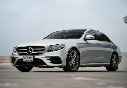 Benz E220d AMG ปี 2016  เครื่องยนต์ดีเซลล้วน ๆ ประหยัดน้ำมัน  มือเดียวสวยๆ