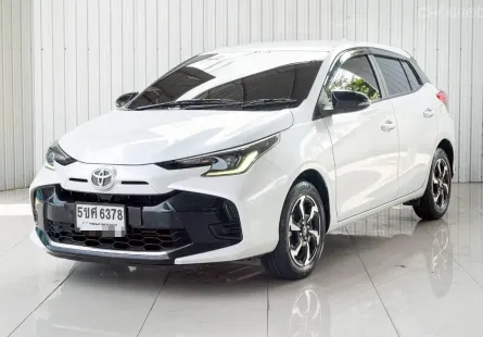 TOYOTA YARIS, 1.2 SMART ปี 2024 สีขาว โฉม ปี19-ปัจจุบัน