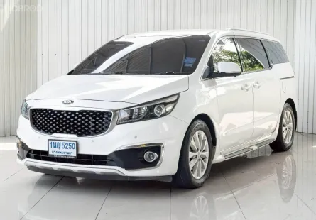 KIA GRAND CARNIVAL, 2.2 EX ปี 2018 สีขาว โฉม ปี14-21