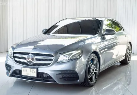 BENZ E350e 2.0 AMG DYNAMIC ปี 2018 สีเทา โฉม W213 ปี16-24