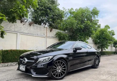 2018 Mercedes-Benz C-Class 2.0 C250 Coupe รถเก๋ง 2 ประตู รถสภาพดี มีประกัน 