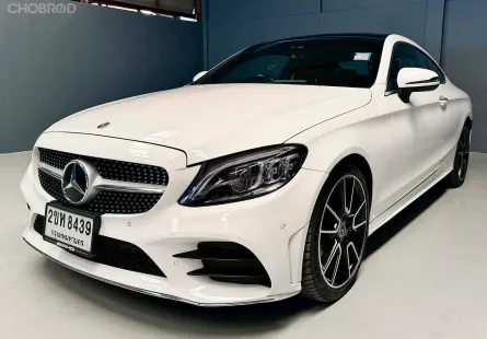 2019 Mercedes-Benz C-Class 1.5 C200 Coupe รถเก๋ง 2 ประตู รถสภาพดี มีประกัน 
