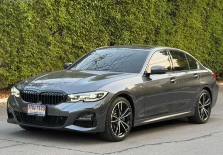 2021 BMW 3 Series 2.0 330e รถเก๋ง 4 ประตู รถบ้านมือเดียว ไมล์น้อย 30,000 km 