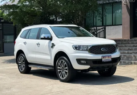 2021 FORD EVEREST 2.0 TITANIUM PLUS รถมือเดียวออกป้ายแดง วิ่งเพียง 8X,XXXกม รถไม่มีเคยอุบัติเหตุครับ