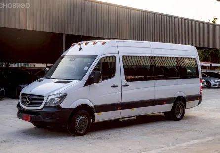 Mercedes-Benz Sprinter 513CDI 2018 รถตู้มือสองสภาพดี ไมล์น้อย  