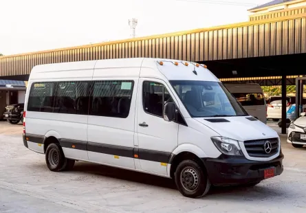 Mercedes-Benz Sprinter 513CDI 2018 รถตู้มือสองสภาพดี ไมล์น้อย  