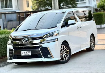 Toyota Vellfire 2.5 ZG Edition 2017 รถสวยตรงปก โทร.0922639576 เอ๋ พร้อมขับ