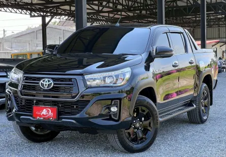 TOYOTA HILUX REVO ROCCO 2.4 DOUBLE CAB PRERUNNER A/T ปี2019 สีดำ