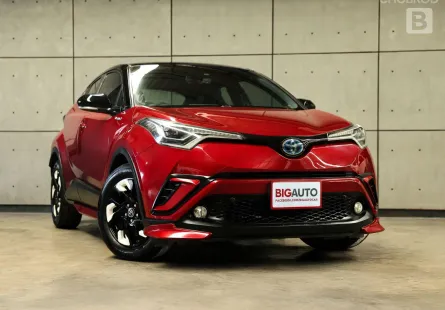 2018 Toyota C-HR 1.8 HV Hi SUV AT ไมล์แท้ ภายนอกเบิกชุดแต่ง Karl Lagerfeld (Full Package) B1541