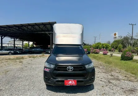 TOYOTA HILUX REVO 2.4 Z EDITION SINGLE CAB M/T ปี2020 สีเทา โฉมหมูป่า พร้อมตู้ทึบ