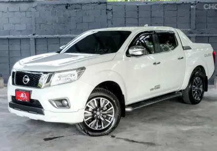 NISSAN NAVARA NP300 CALIBRE 2.5 SPORTECH สี่ประตู M/T ปี2016 จด ปี2017 สีขาว