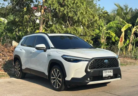 Toyota CorollaCross 1.8 Hybrid Premium️ ปี 2020 สีขาวมุก 