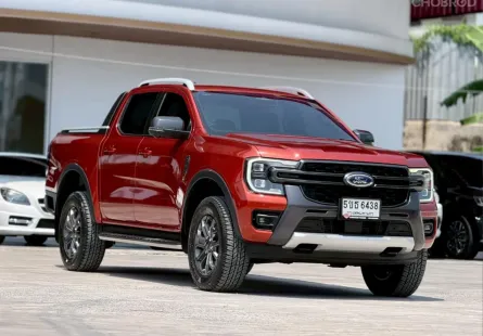 2023 FORD RANGER, 2.0 BI-TURBO WILDTRAK 4WD เครื่องยนต์ดีเซล เกียร์ออโต้