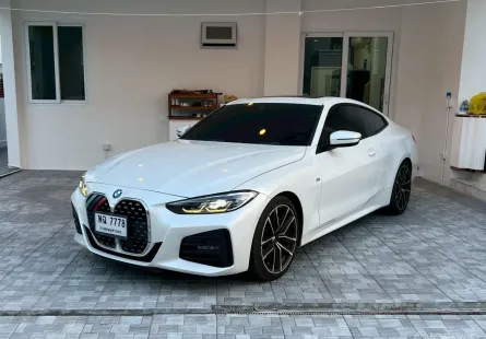 BMW SERIES 4 430i COUPE M SPORT เกียร์ออโต้ ปี 2021