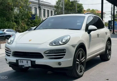2012 Porsche Cayenne Diesel สีขาว 