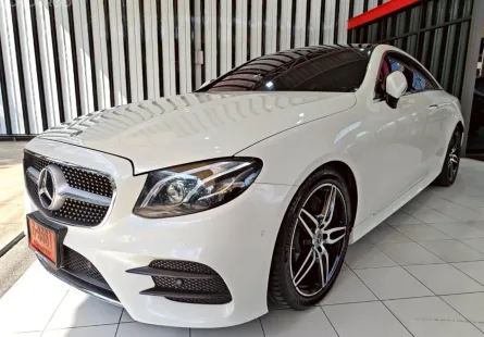 2018 Mercedes-Benz E-Class 2.0 E200 Coupe รถเก๋ง 2 ประตู ฟรีดาวน์