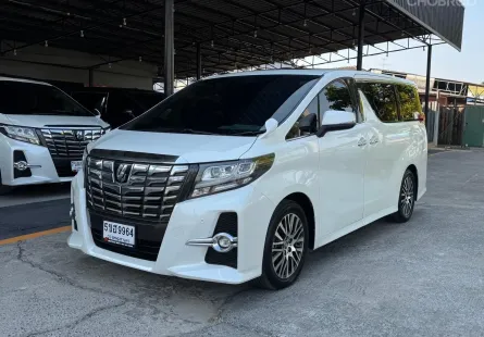 2016 Toyota ALPHARD 2.5 รถตู้/MPV รถสวย