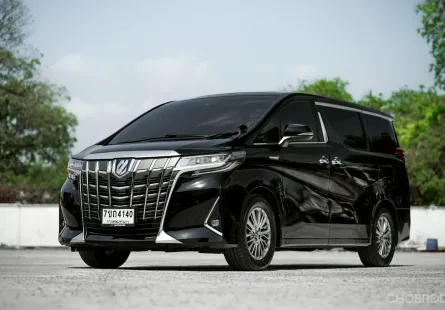 Toyota Alphard 2.5 Hybrid X ปี 2019  มือเดียวป้ายแดง รถสวย ขับนุ่ม นั่งสบาย