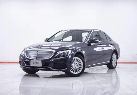 1F091 MERCEDES BENZ C-CLASS C180 1.6 EXCLUSIVE W205 AT 2015