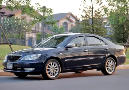 Toyota Camry 2.4 2005 สีน้ำเงิน รถพร้อมใช้งานทันที 