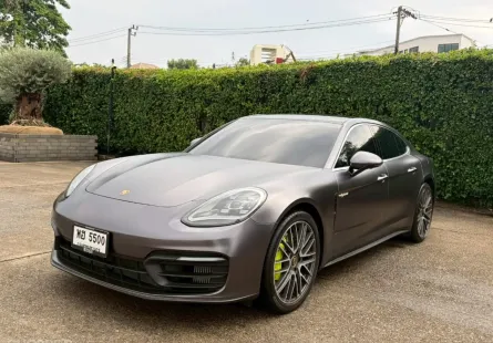 Porsche Panamera 2.9 E-Hybrid 2021 สีเทาด้าน วิ่งเพียง 32,xxx km ออกศูนย์ AAS 