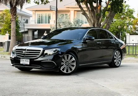 2019 Mercedes-Benz E-Class 2.0 E350e รถเก๋ง 4 ประตู ไมล์น้อย 60,000 km มือเดียวป้ายแดง  