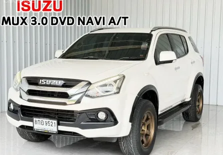 รถ 7ที่นั่ง สภาพสวยพร้อมใช้  Isuzu MU-X 3.0DVD SUV 