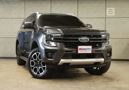 2024 Ford EVEREST 2.0 WildTrak 4WD AT ไมล์แท้ 3หมื่น รับประกันตัวรถ 5ปี150,000KM ถึงปลายปี2028 B6656