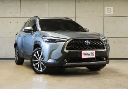 2021 Toyota Corolla Cross 1.8 Hybrid Premium Safety ไมล์เเท้ 5 หมื่น มีรับประกันจาก Toyota B6458