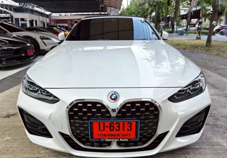 BMW 4 Series 430i Convertible 2023 เลขไมล์น้อย สภาพป้ายแดง. 