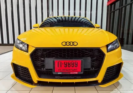 Audi TT 2.0 45 TFSI 2017 สีเหลืองแท้ ของแต่งครบ รถสวย ไมล์น้อย 