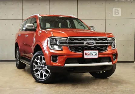 2024 Ford EVEREST 2.0 Titanium+ 4WD Bi-Turbo 210HP(NEXT-GEN)Top ไมล์แท้2หมื่น รับประกันจากFord B7826