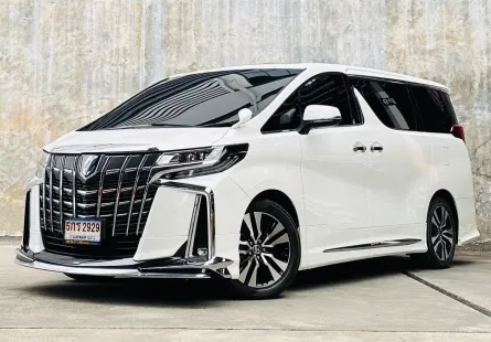 Toyota Alphard 2.5 SC Package 2021 ไมล์น้อยเพียง 60,000 กม. รถสวย เจ้าของขายเอง  