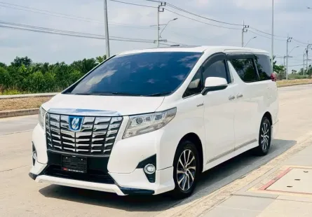 TOYOTA ALPHARD 2.5 HYBRID GF E-FOUR 4WD MPV 2016 แท้