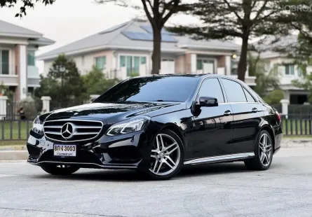Mercedes-Benz E-Class E300 BLUETEC HYBRID 2015 ใช้งานน้อย ออฟชั่นเต็ม 