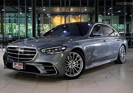 2022 Mercedes-Benz S-Class 3.0 S580e รถเก๋ง 4 ประตู รถสวย ไมล์น้อย  