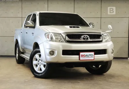 2010 Toyota HILUX VIGO 2.5 Double Cab E Prerunner MT ไมล์แท้ รถมือแรกจากป้ายแดง B2419 