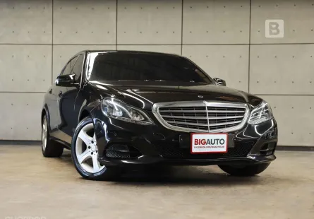 2014 Mercedes-Benz E200 2.0 W212 Executive Sedan AT ไมล์แท้ Model Facelift (Minorchange) B1339