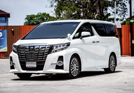 Toyota Alphard 2.5 ปี 2015 ไมล์แท้ ราคาดีสภาพเยี่ยม