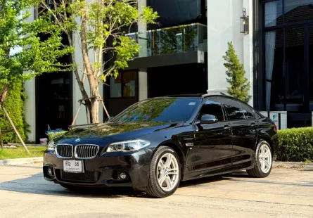 BMW 5 Series 528i ปี 2015 รถมือสองสภาพดี ไมล์แท้ มือเดียวป้ายแดง  
