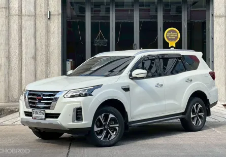 ไมล์แท้เพียง 35,000 กิโลเมตร #โชว์รูมนิสสันนำมาจำหน่ายเอง มั่นใจได้ Nissan Terra 2.3VL 4x4WD ปี 2022