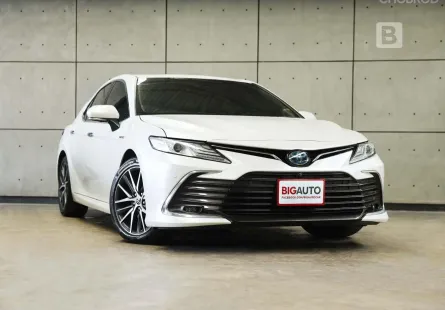 2022 Toyota CAMRY 2.5 HEV Premium Luxury Sedan AT รุ่น TOP สุด ไมล์แท้ Model Big Minorchange B4966