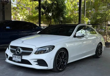 2019 Mercedes-Benz C-Class 2.0 C220d รถเก๋ง 4 ประตู รถบ้านมือเดียว 
