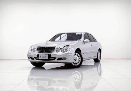 6B546 BENZ E-CLASS E220 CDI 2.2 ELEGANCE AT 2005