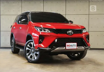 2021 Toyota FORTUNER 2.4 Legender (Black top) 4WD SUV AT ไมล์แท้ 7หมื่น รับประกัน5ปี 150,000KM B9690