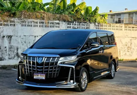Toyota Alphard 2.5 HYBRID E-Four 2022 รถบ้านมือสอง คุณภาพเยี่ยม ไมล์แท้ 
