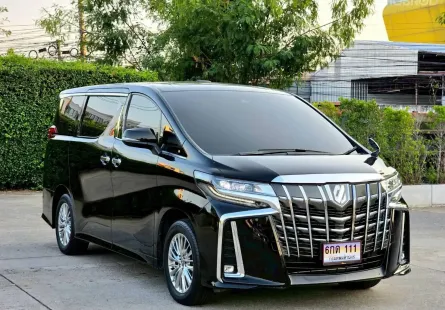 Toyota Alphard 2.5 HYBRID E-Four 2023  รถตู้หรู มือเดียว วิ่งเพียง 20,000 กม.